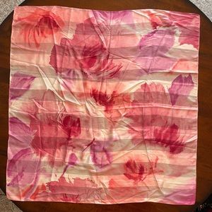 Pink Floral Scarf - BUNDLE 3 FOR $15!